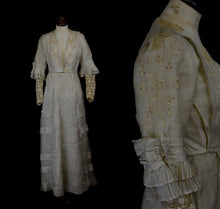 Edwardian 1910s Wedding Dress