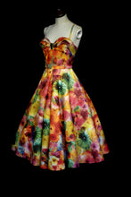 The Showgirl - Printed Wool Felt Dress - Liz Clay Collaboration