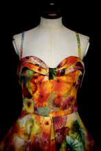 The Showgirl - Printed Wool Felt Dress - Liz Clay Collaboration
