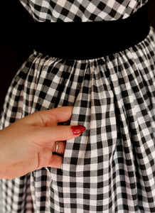 Gingham Cotton Fabric of the World Dress