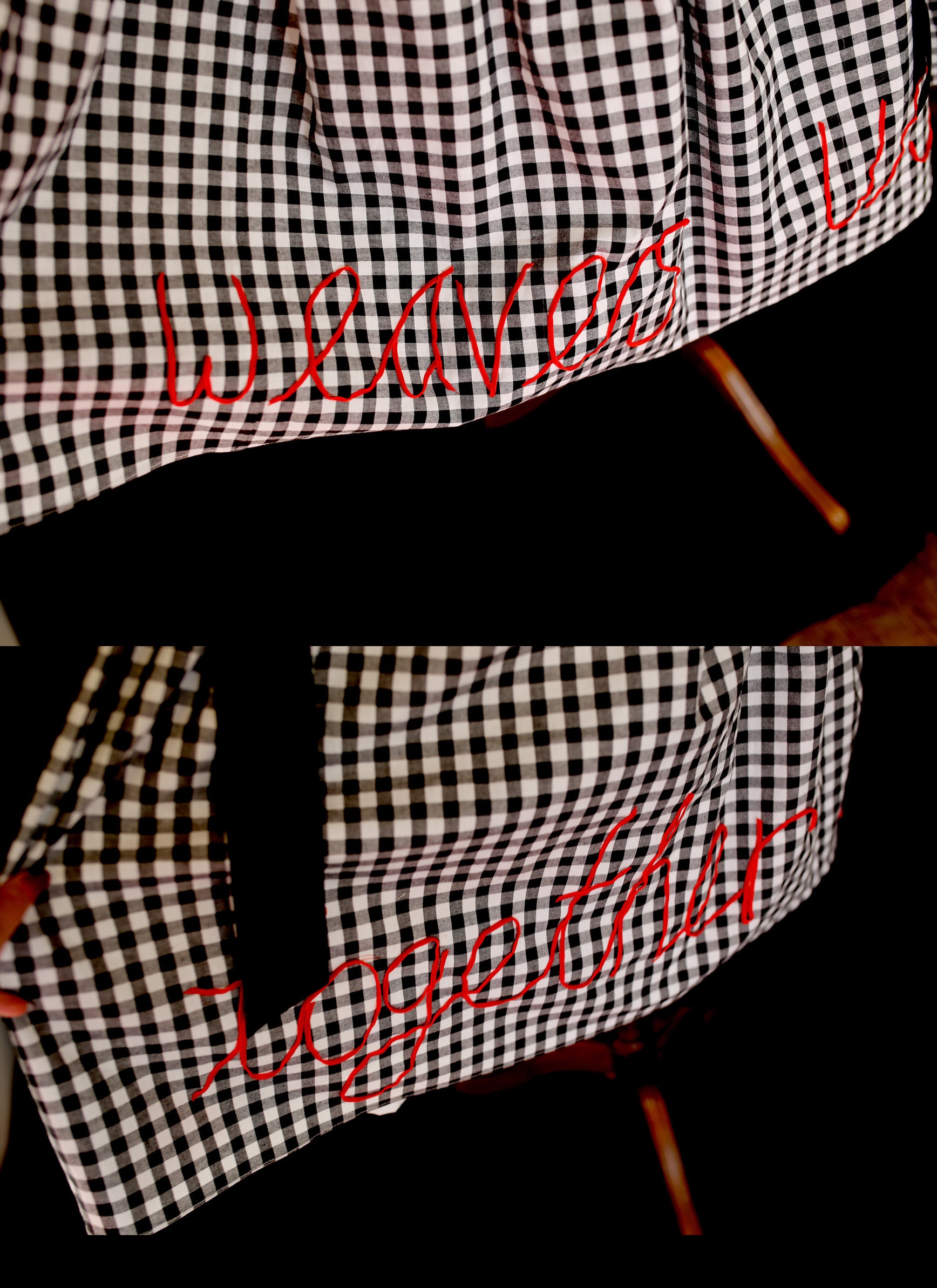 Gingham Cotton Fabric of the World Dress