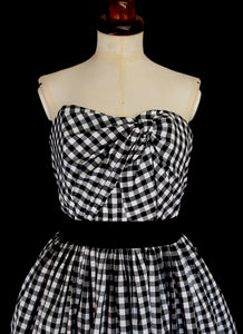 Gingham Cotton Fabric of the World Dress