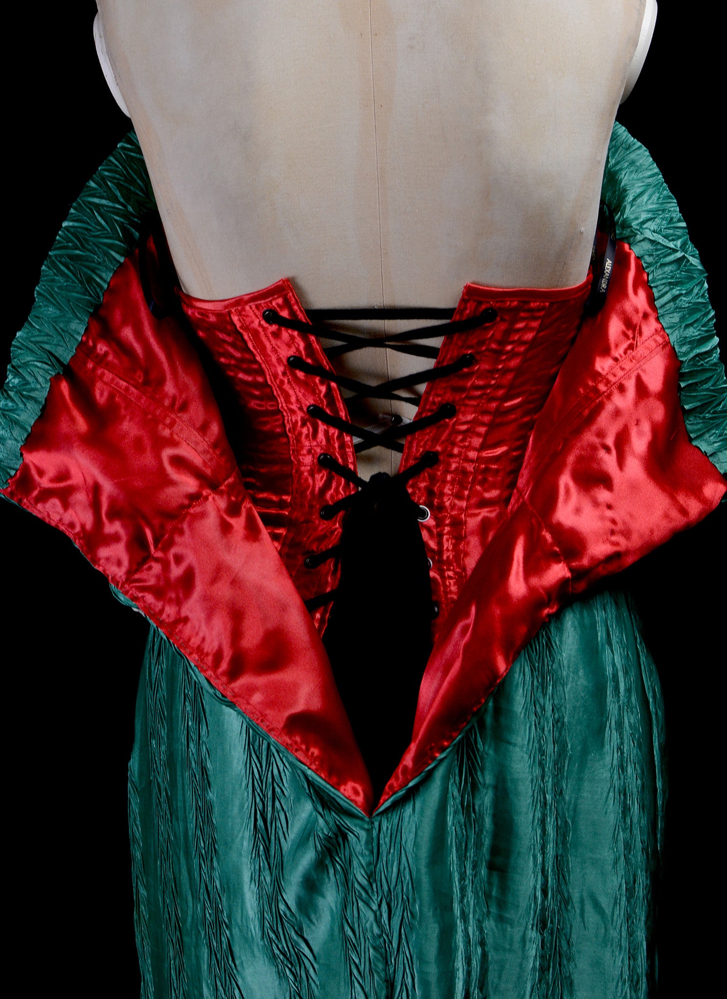 Green Ombre Hourglass Dress