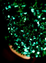Vintage 1960s Emerald Green Sequin Top