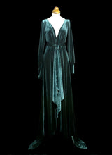 Vamp - Dark Green Velvet Maxi Dress