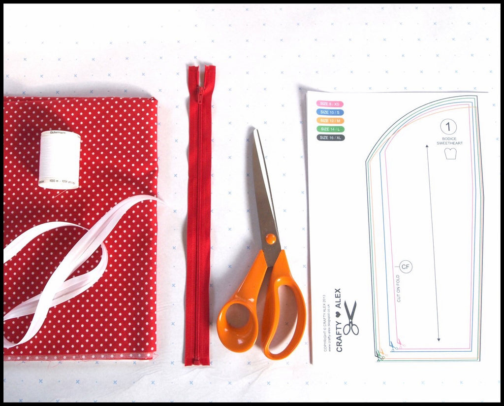 Strapless Bodice Pattern