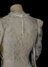 Vintage 1930s Lace Wedding Dress