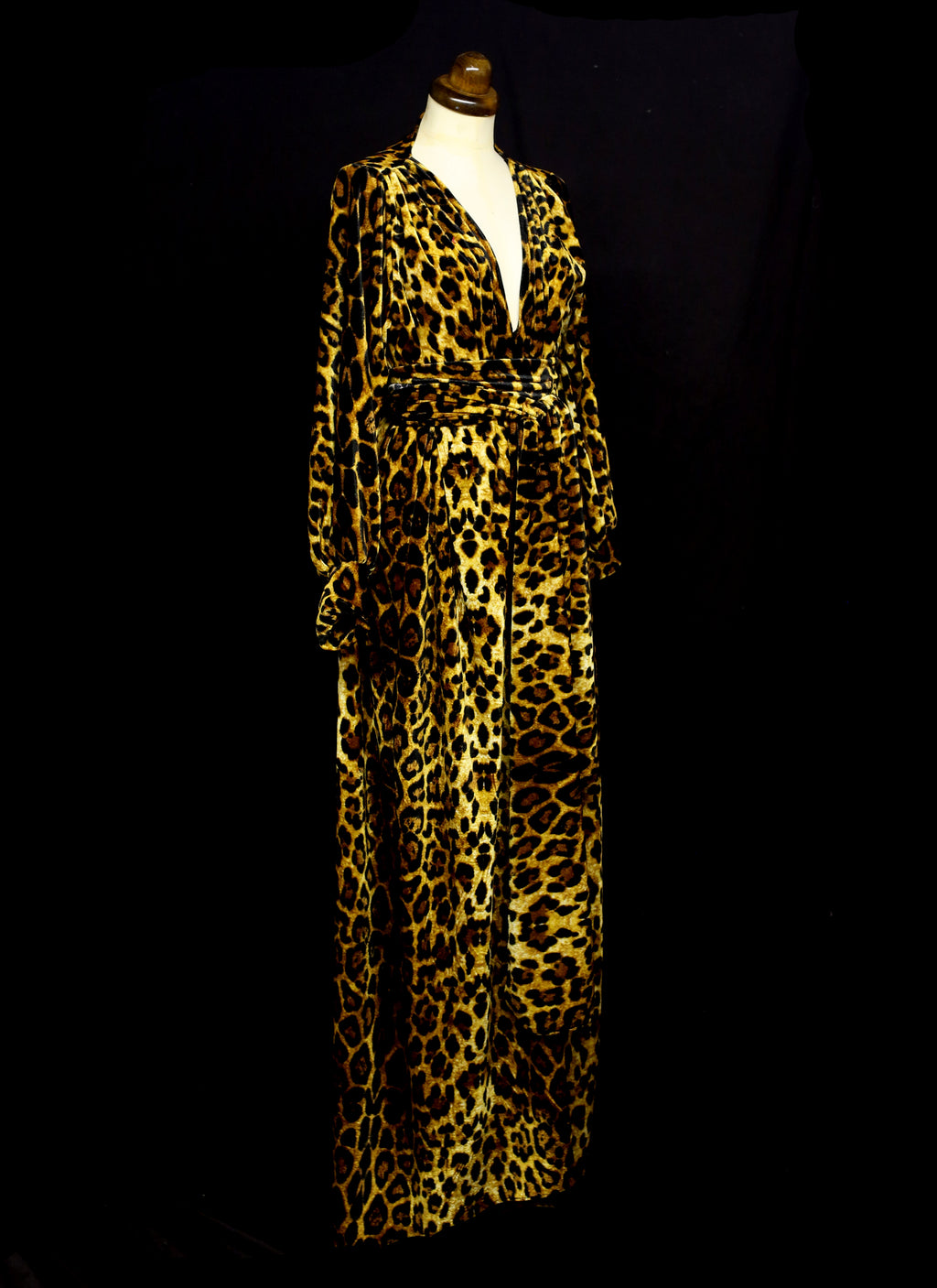 Boulevard Leopard Print Maxi Dress