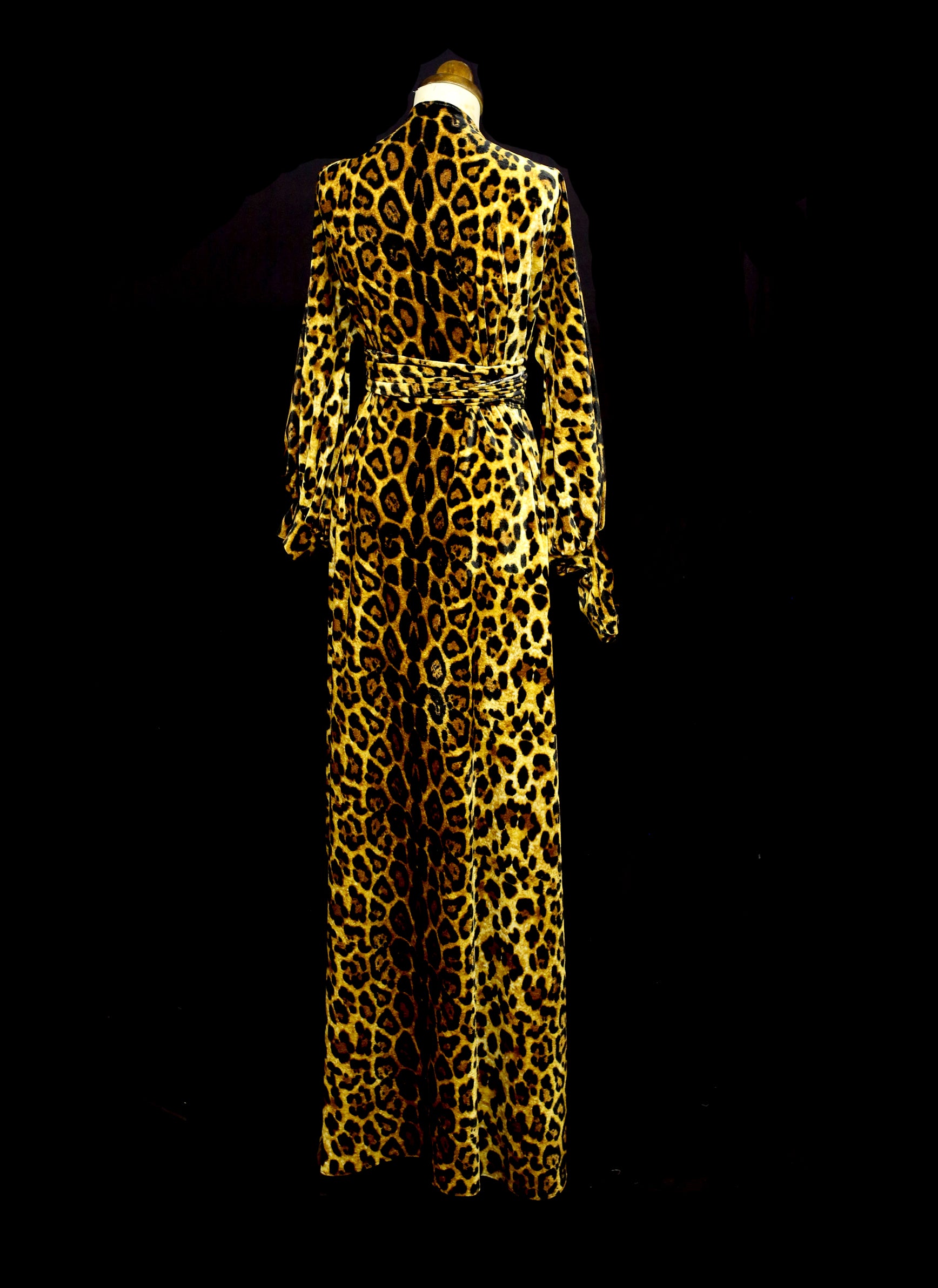 Boulevard Leopard Print Maxi Dress