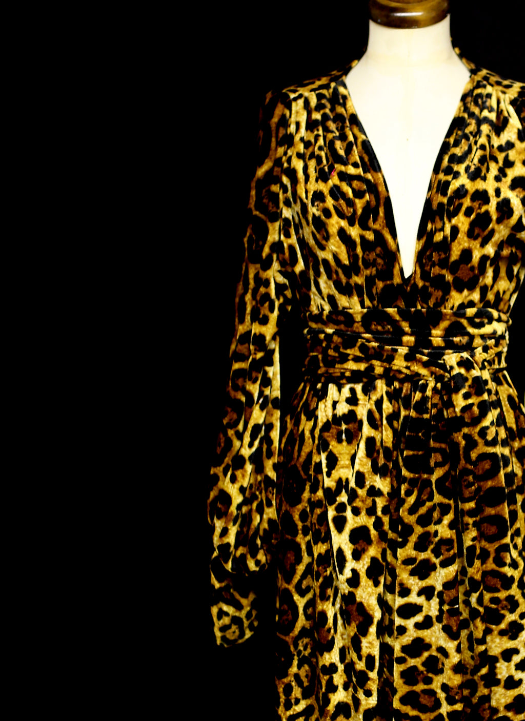 Boulevard Leopard Print Maxi Dress