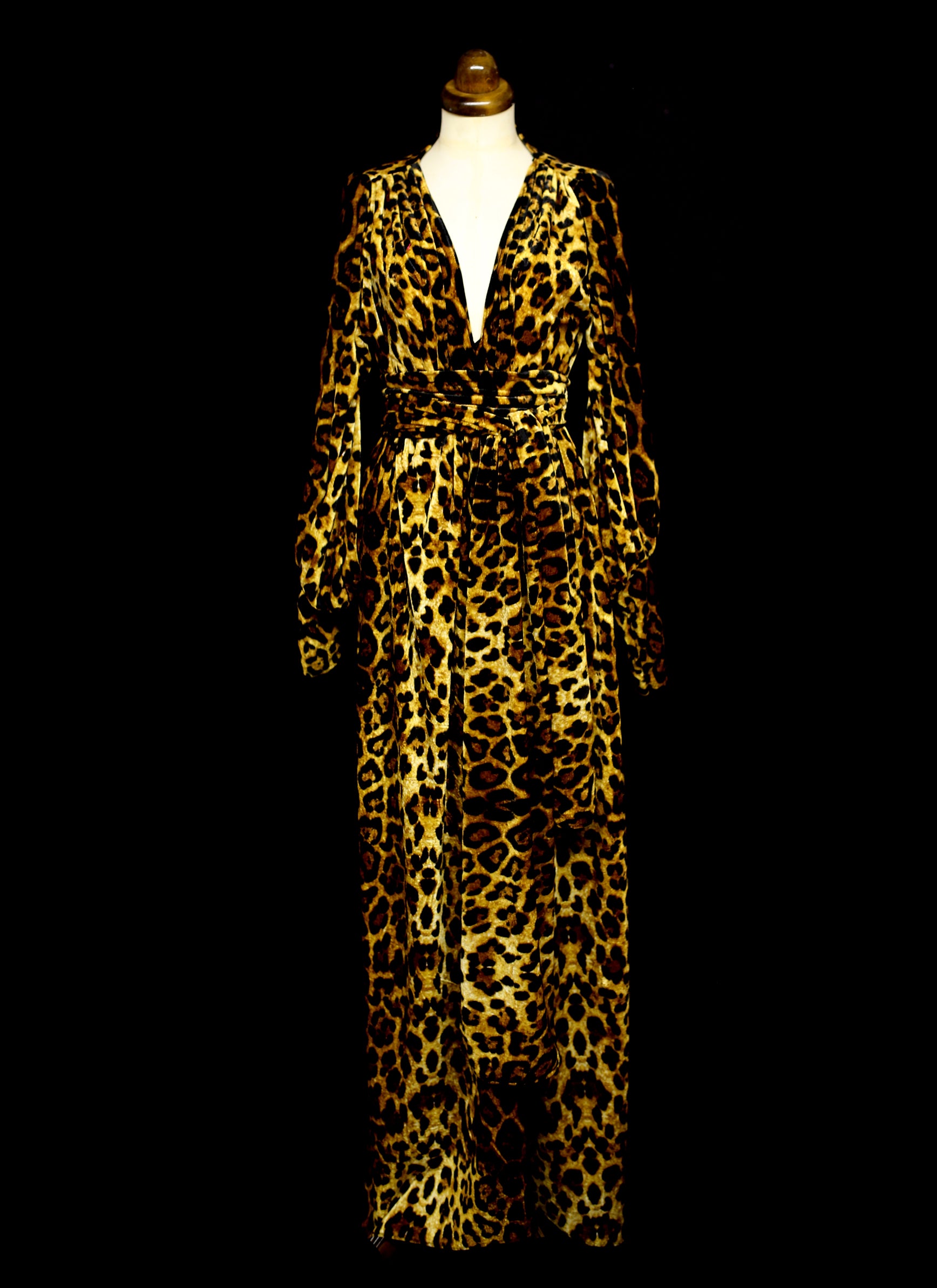 Boulevard Leopard Print Maxi Dress