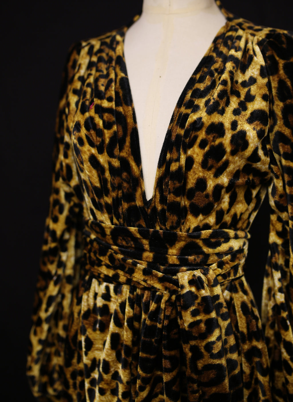 Boulevard Leopard Print Maxi Dress