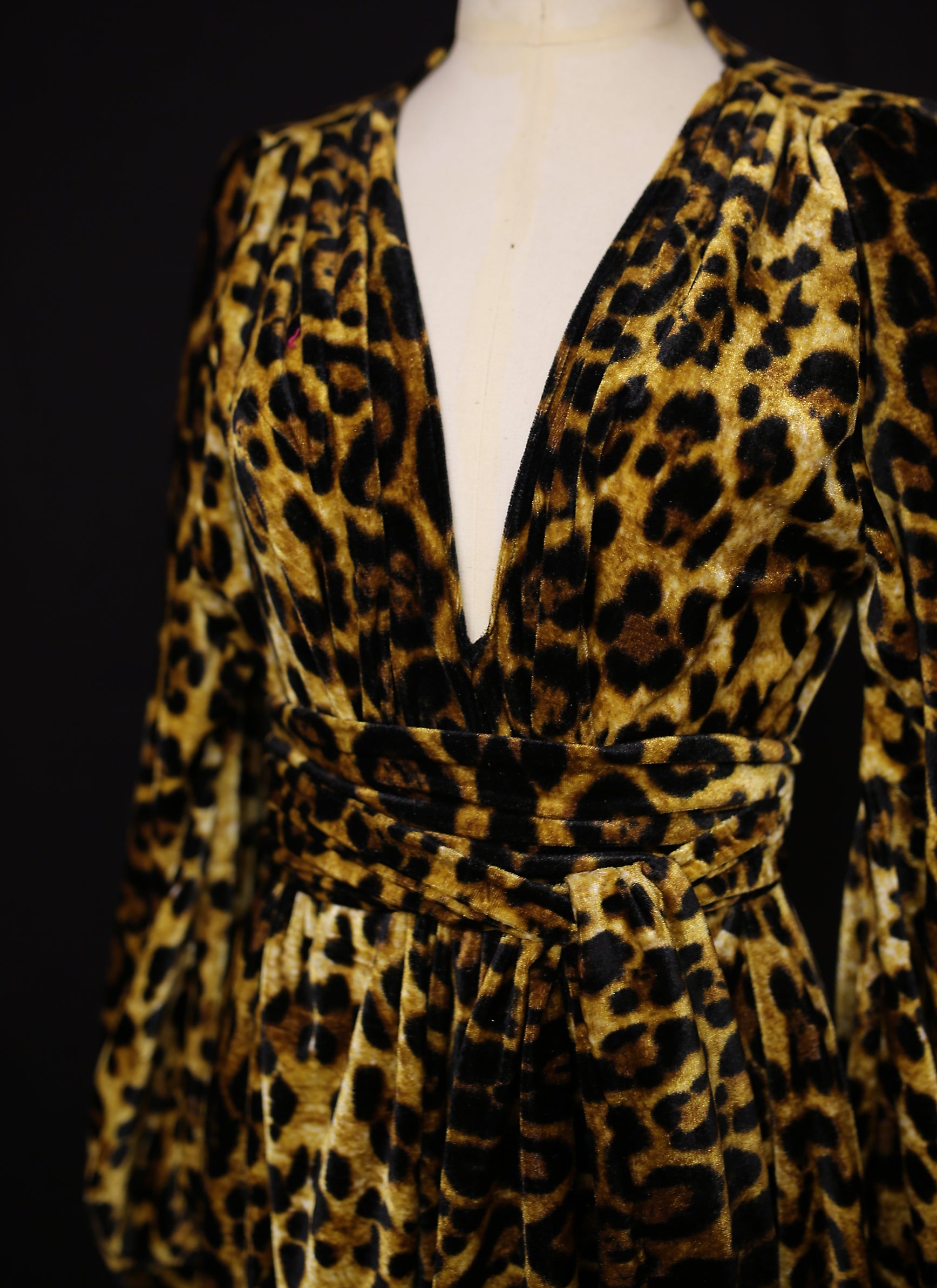 Boulevard Leopard Print Maxi Dress