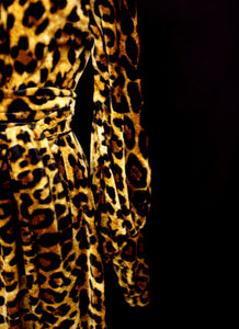 Boulevard Leopard Print Maxi Dress