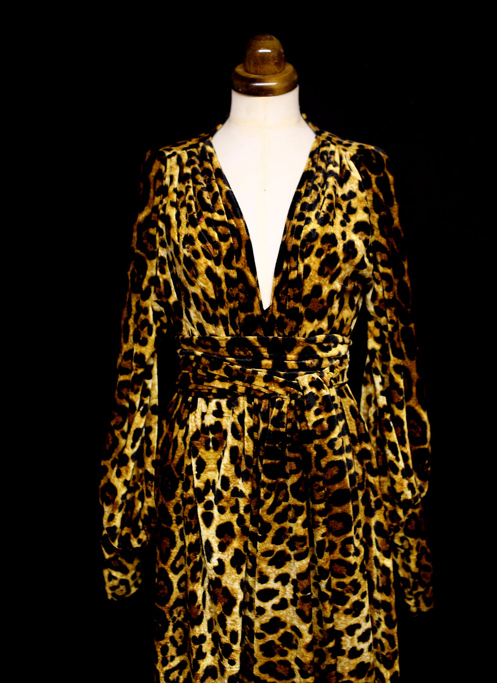 Boulevard Leopard Print Maxi Dress