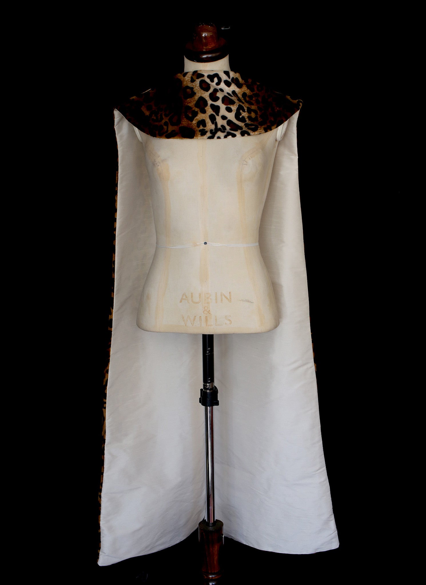 Vintage Reproduction 1950s Leopard Stole and Muff