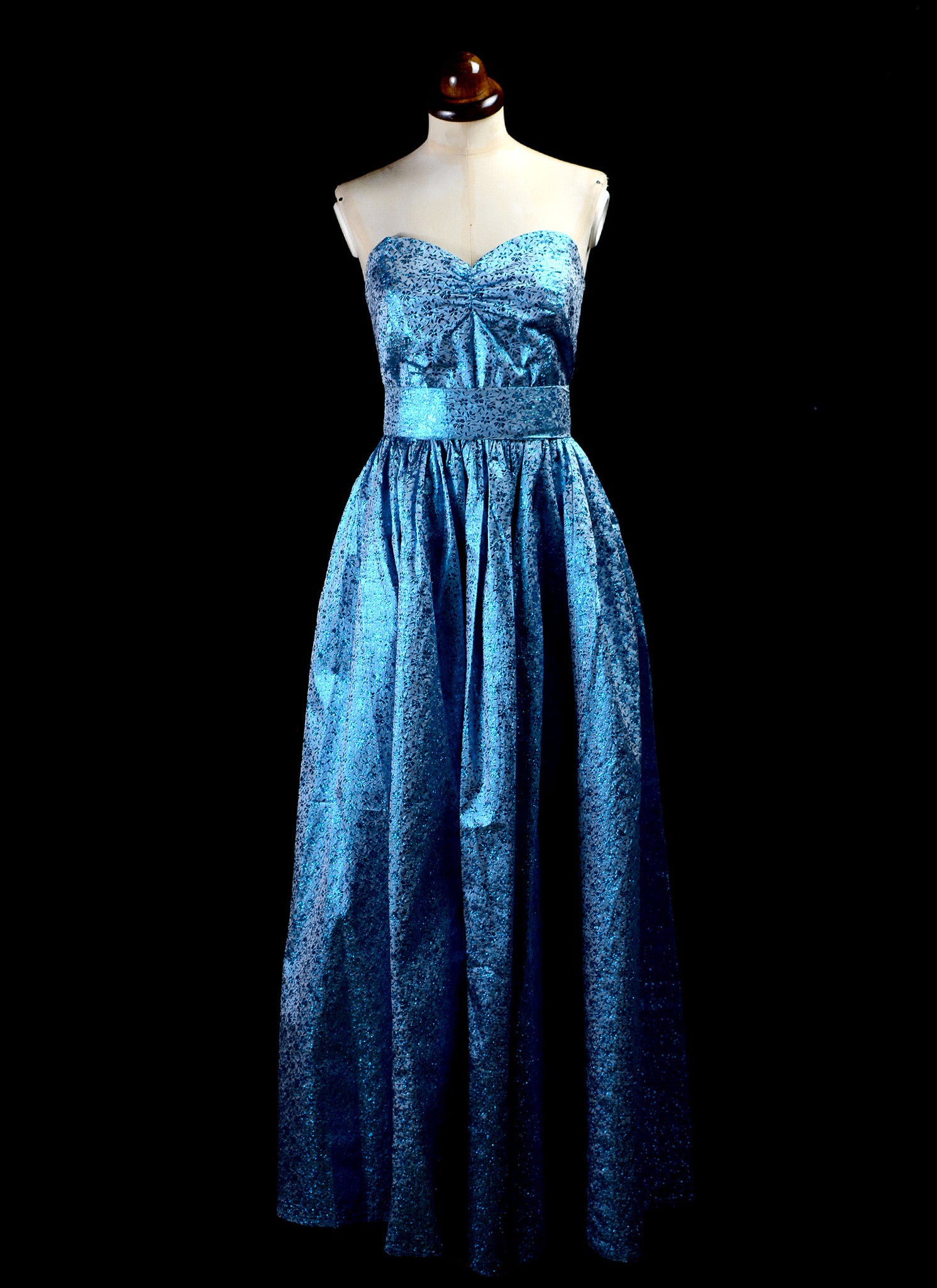 1980s top ball gown