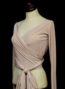 Babette - Bespoke Jersey Ballet Wrap Top