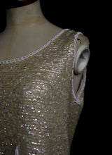 Vintage 1960s Pearl Beaded Bridal Top
