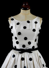 BEAUX Polka dot sequin silk dress