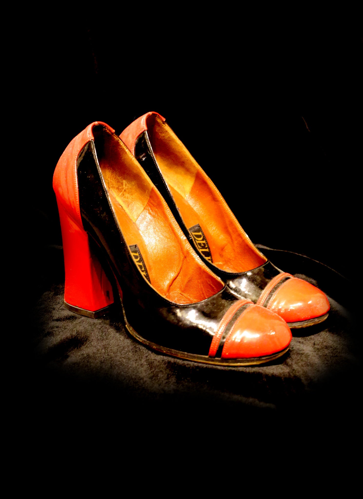 Vintage 1960s Patent Shoes