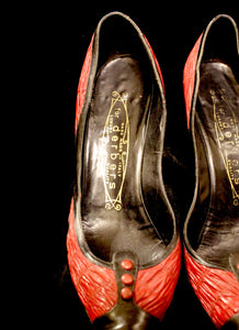 Vintage 1950s Winkle Picker Shoes