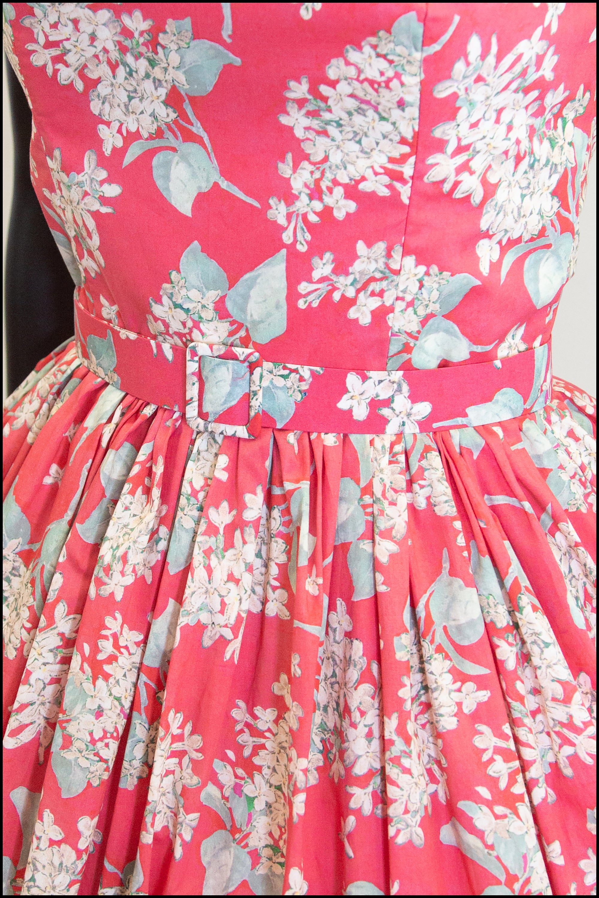 Red Lilac - Liberty Floral Print Cotton Lawn Dress