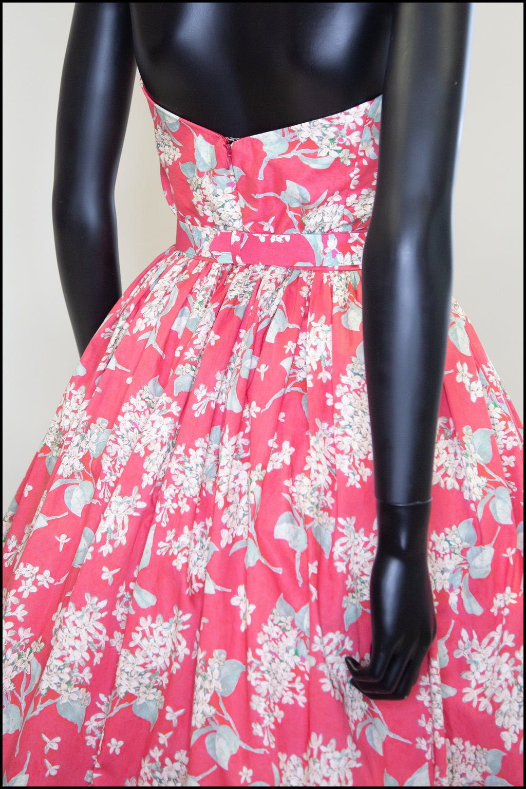 Red Lilac - Liberty Floral Print Cotton Lawn Dress