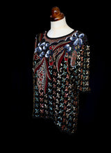 Vintage 1980s Beaded Top
