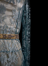 Bohemian Blue - Lace Maxi Dress