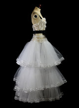 1947 - Tiered Tulle Ball Gown