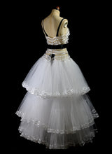 1947 - Tiered Tulle Ball Gown