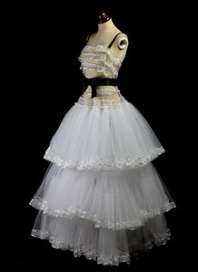 1947 - Tiered Tulle Ball Gown