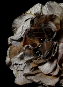 Corsage - Silver Silk Corsage