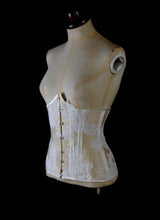 Cream Silk Lace Underbust Bridal Corset