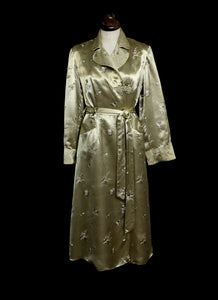 Vintage 1950s Silk Robe