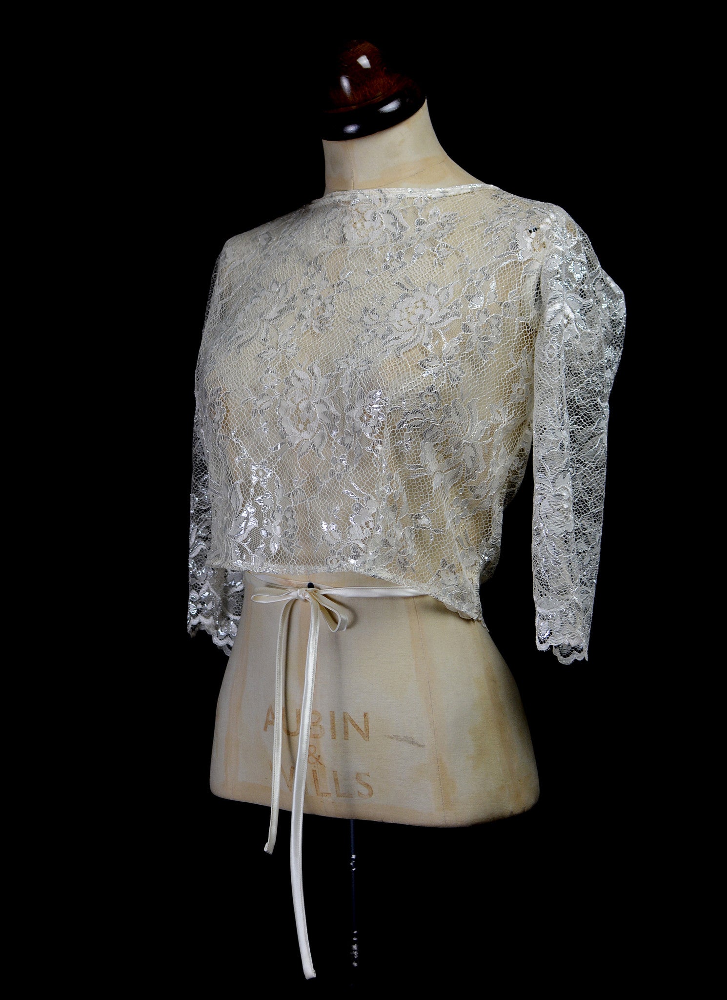 Silver new arrivals lace wrap