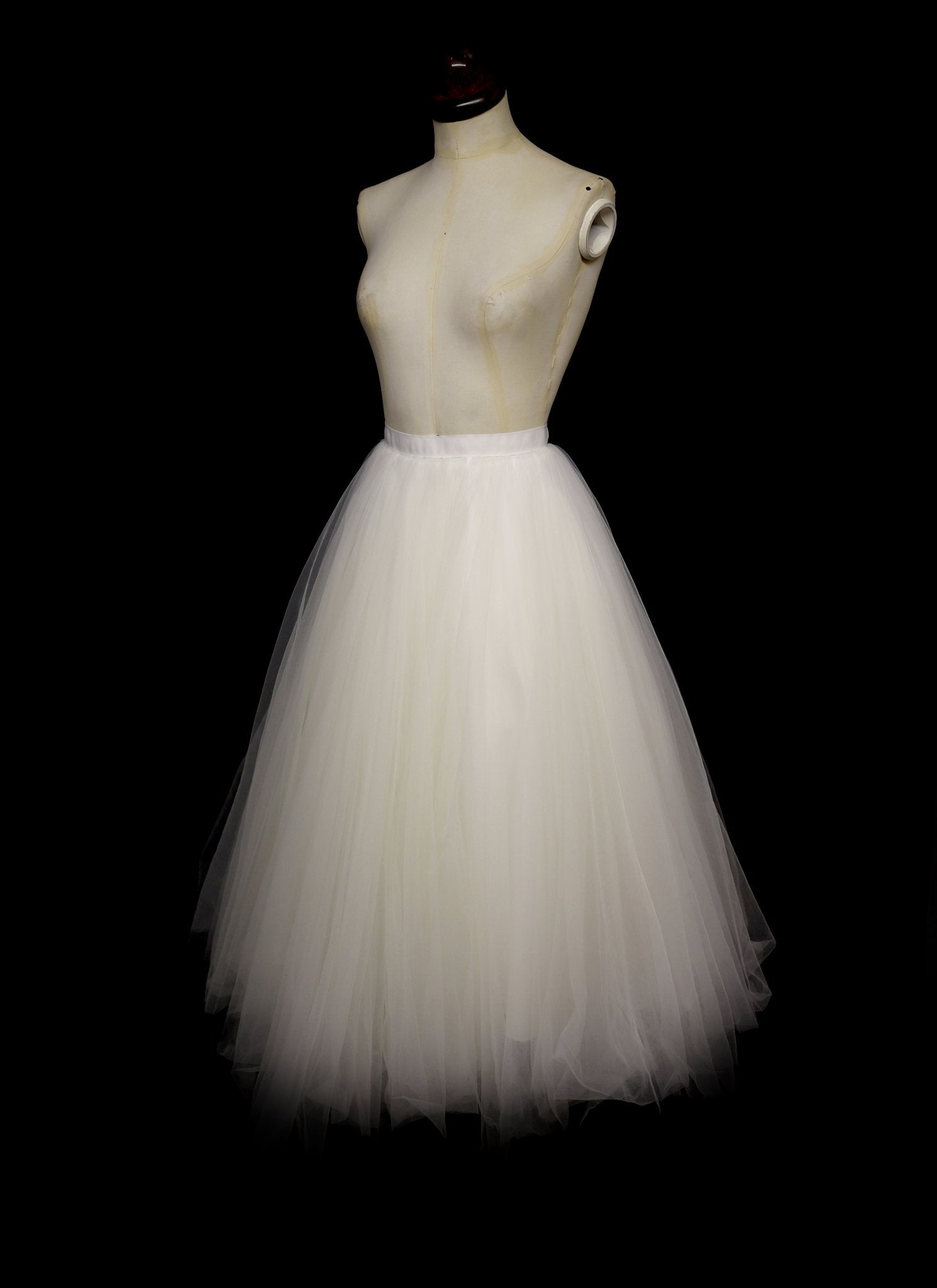Bespoke Tea Length tulle skirt
