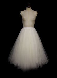 Bespoke Tea Length tulle skirt
