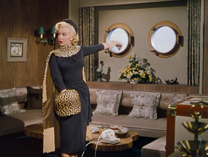 Vintage Reproduction 1950s Leopard Stole and Muff