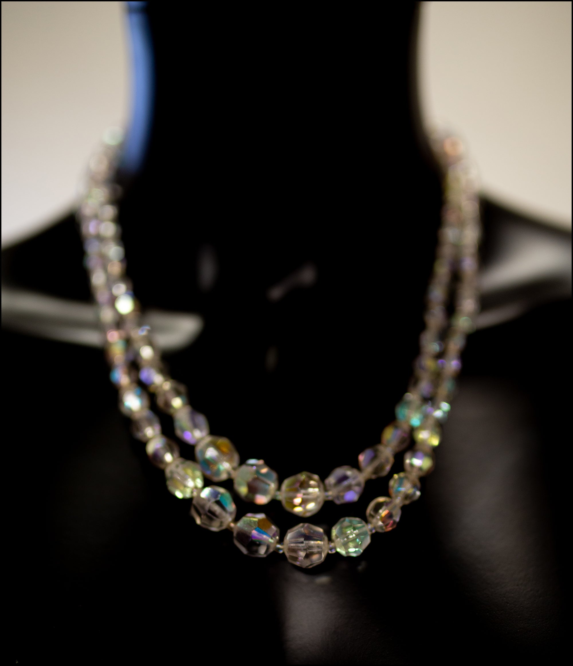 Vintage 1960s Crystal Necklace