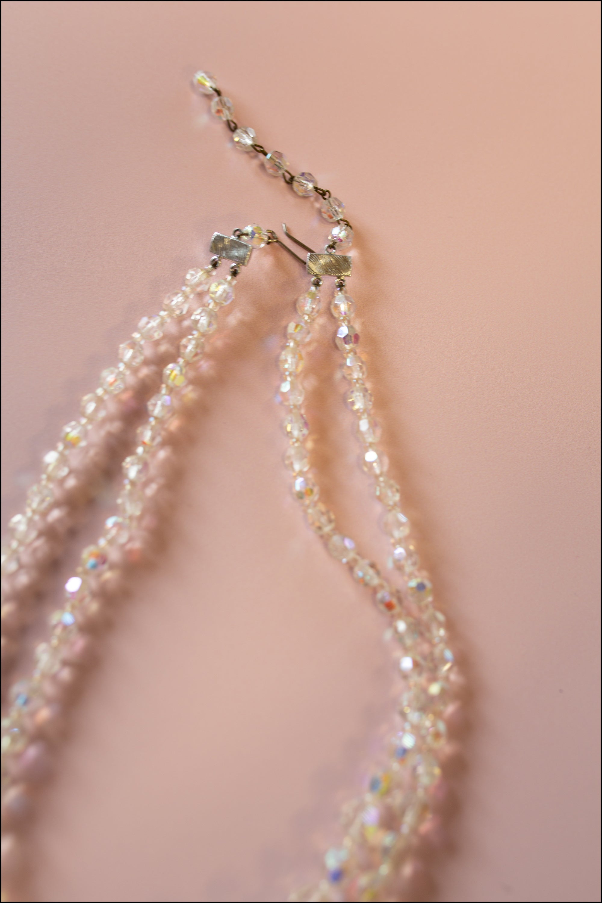 Vintage 1960s Crystal Necklace