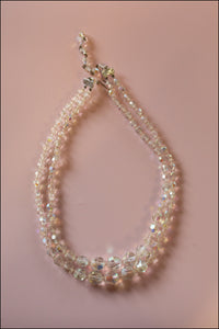 Vintage 1960s Crystal Necklace