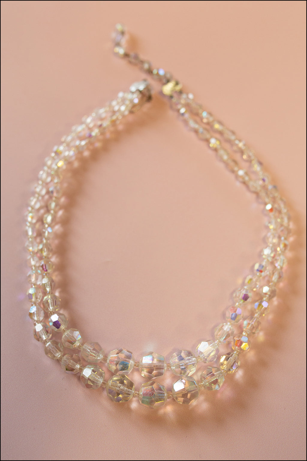 Vintage 1960s Crystal Necklace