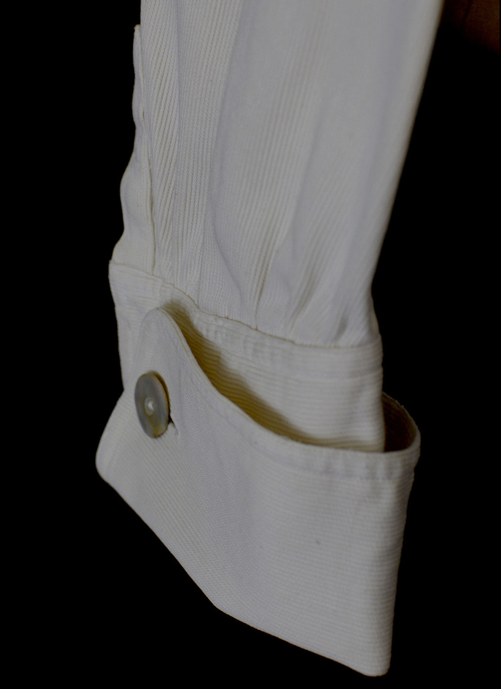 Vintage 1920s Cream Cotton Riding Blouse