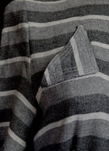 Vintage 1930s Grey Wool Deco Day Dress