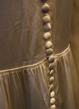 Vintage 1940s Luxury Ration Label  Jayant Model Ivory Satin Wedding Dress