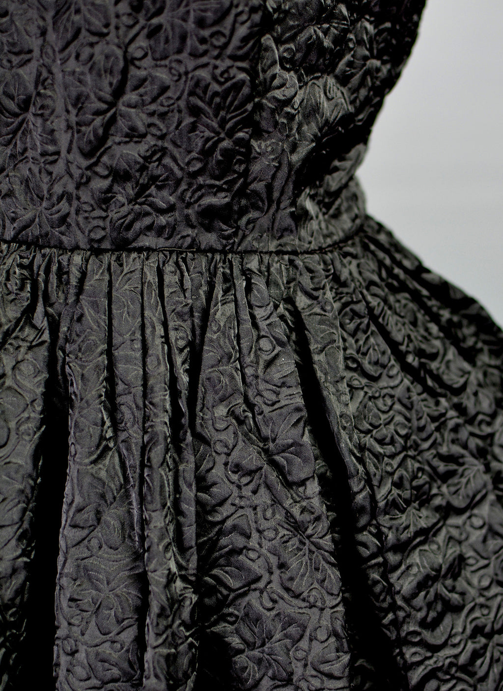 Vintage 1950s Black Cocktail Dress