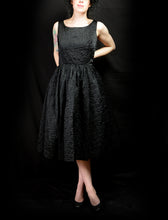 Vintage 1950s Black Cocktail Dress