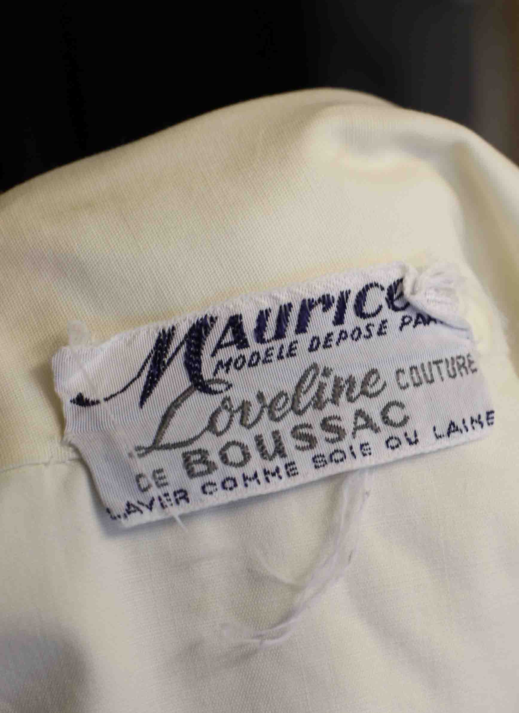 Vintage 1950s Cream Cotton Blouse
